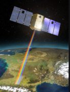 Simulation of the activity of the Venus satellite. Courtesy of the Israeli Space Agency