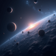 تم اكتشاف العديد من الأجسام على حافة النظام الشمسي. الشكل: آفي بيليزوفسكي باستخدام FLEX-1