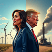 التناقض بين الأجندات البيئية لترامب وهاريس. الائتمان: آفي بيليزوفسكي