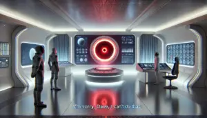 كمبيوتر هال 9000 - الذكاء الاصطناعي من فيلم A Space Odyssey 2001 يقلب أفواه رواد الفضاء. إعادة بناء المشهد بمساعدة دالي