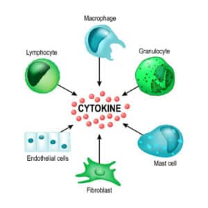 Cytokine storm. Illustration: depositphotos.com