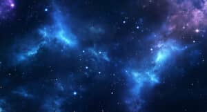 A galaxy surrounded by dark matter. Illustration: depositphotos.com