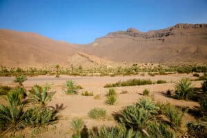 منظر صحراوي قاحلة في جبال الأطلس، المغرب. صورة توضيحية: depositphotos.com