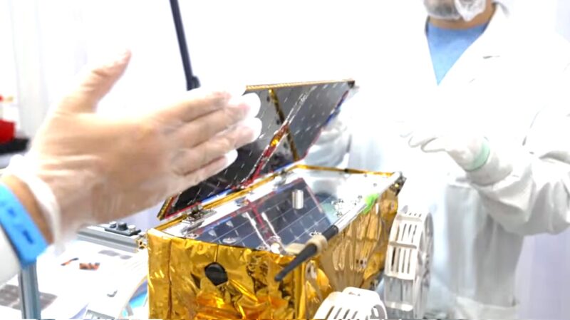 הרכבת החללית רזיליינס. צילום: ISPACE