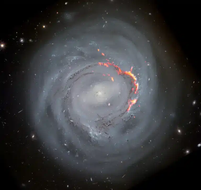 NGC4921, גלקסיית מוט דומה לזו שהתגלתה לאחרונה. צילום: ALMA