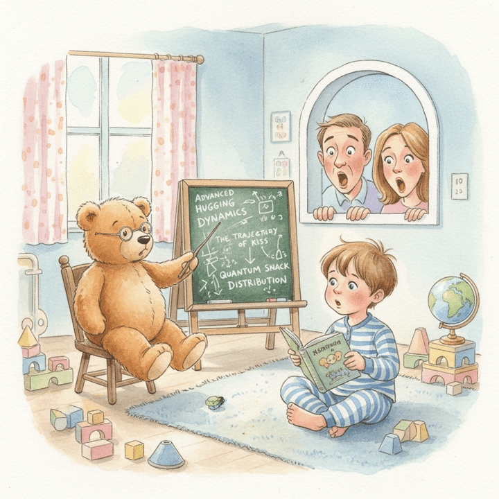 צעצועי בינה מלאכותית. ההורים לא יודעים מה הם מכניסים לחדר של ילדיהם. איור: ד"ר רועי צזנה