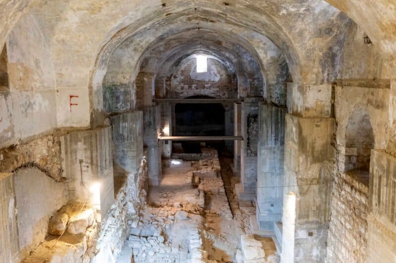 . חפירת רשות העתיקות בקישלה. צילום: דור פזואלו, מגדל דוד מוזיאון ירושלים