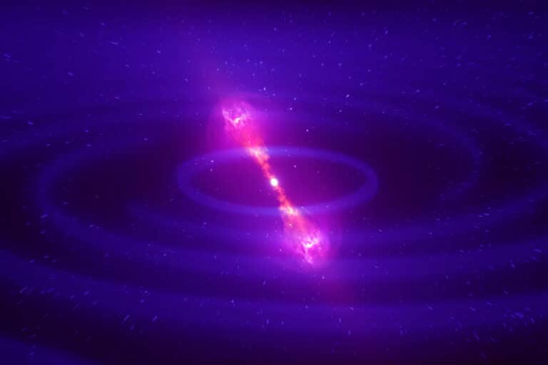 מדידות חדשות ברמת דיוק גבוהה של המסות של זרחן-26 וגופרית-27 הבהירו כיצד מתרחשות תגובות גרעיניות במהלך התפרצויות קרני רנטגן נפיצות בכוכבי נייטרונים (הדמיית אמן). המחשה: depositphotos.com