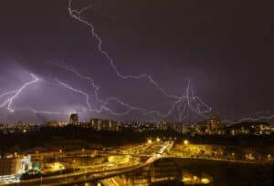 Storm over Haifa. Illustration: depositphotos.com