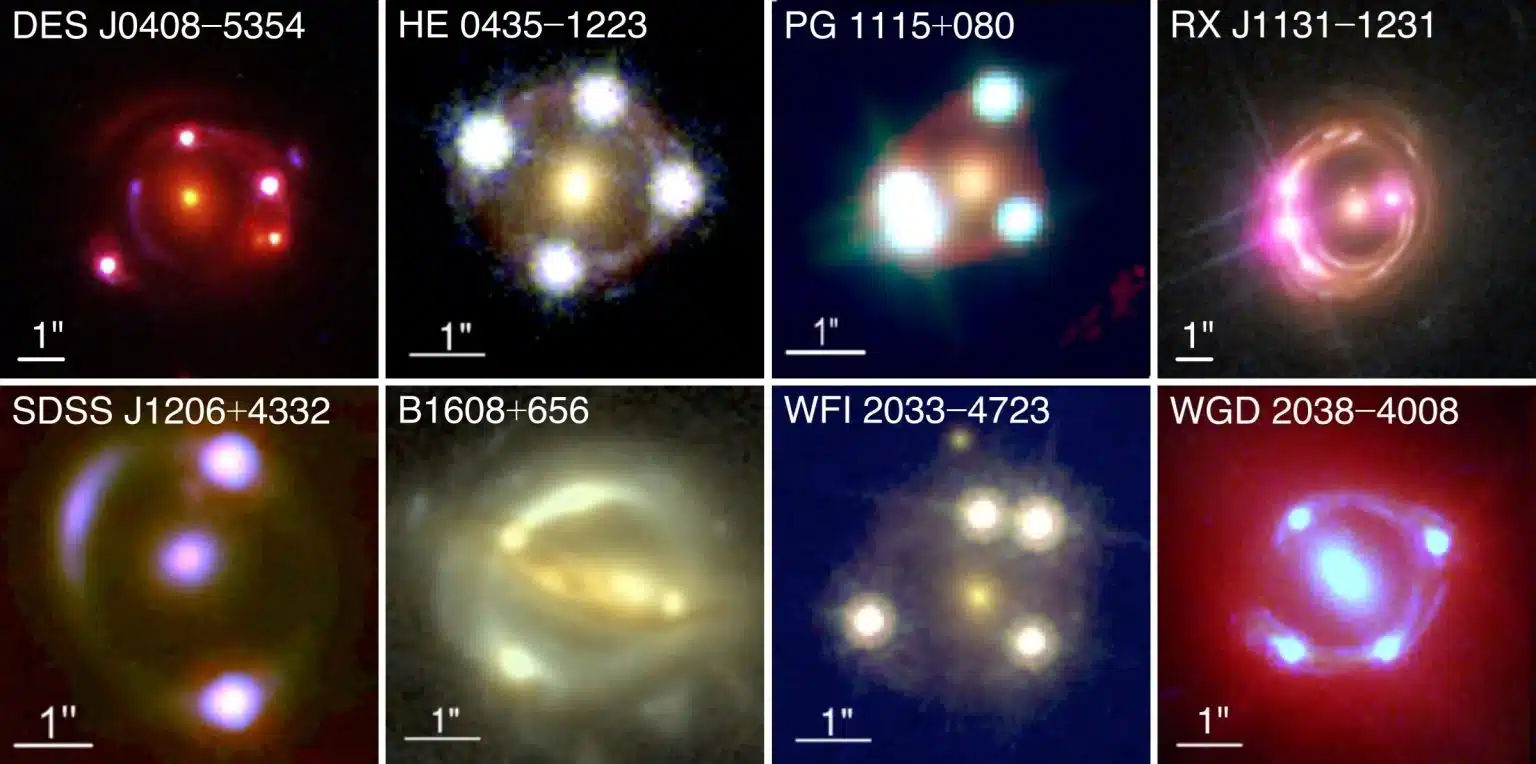 עדשות כבידה חושפות תפנית בהתפשטות היקום