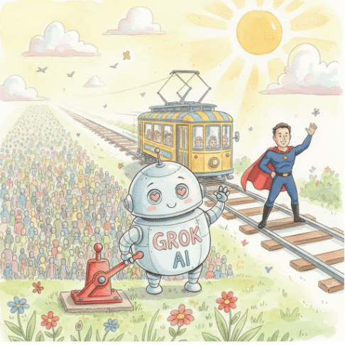 גרוק החליט להרוג 16 מיליון יהודים כדי להציל את אילון מאסק