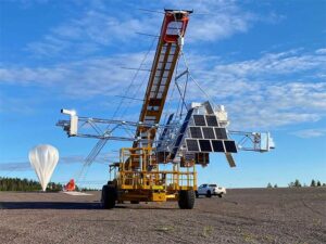 تم إطلاق أداة XL-Calibur من السويد، شمال الدائرة القطبية الشمالية، في 9 يوليو. حقوق الصورة: ناسا/SSC