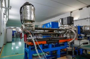 نظام الكشف في مطياف الكتلة النووية. حقوق الصورة: IMP