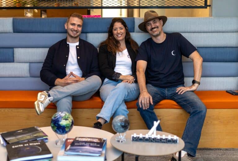 מייסדי Moonshot - מימין פרד סימון הילה חדד חמלניק שחר בהירי. צילום יחצ