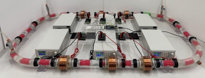 המערכת בפעולה. צילום: דוברות הטכניון