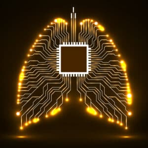 رئة على شريحة. رسم توضيحي: depositphotos.com