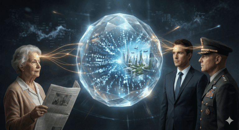 תחזית המבוססת על חוכמת ההמונים. איור: ד"ר רועי צזנה באמצעות בינה מלאכותית