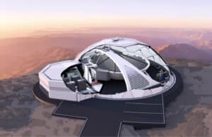 محاكاة مصفوفة سينوبتيك العميقة - "مصفوفة راديوية مخطط لها في نيفادا، تتكون من حوالي 1,600 طبق بقطر حوالي 6 أمتار." حقوق الصورة: Schmidt Sciences / DSA.