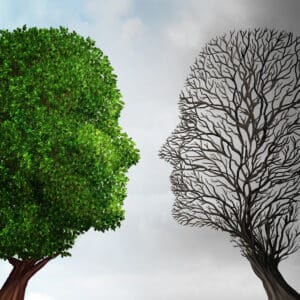 مرض الزهايمر. الرسم التوضيحي: موقع Depositphotos.com