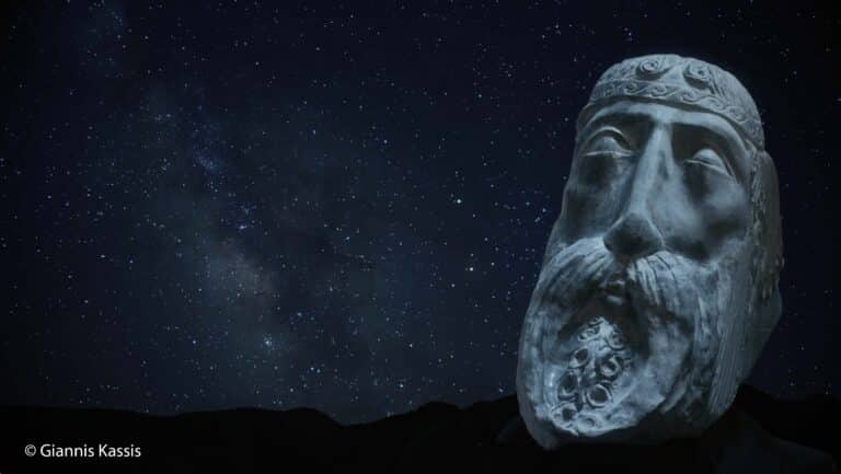 תרבות יוון העתיקה. Photograph by © Giannis Kassis, reproduced