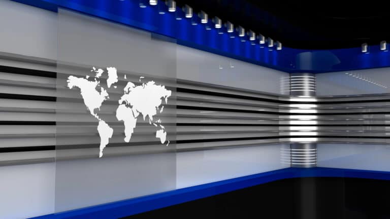 אולפן טלוויזיה. המחשה: depositphotos.com