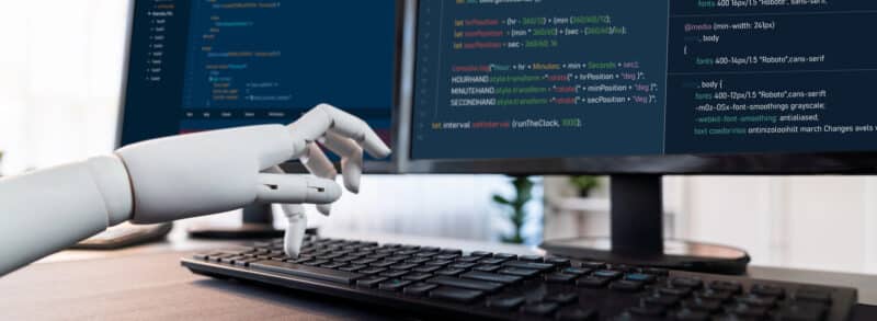 בינה מלאכותית כותבת קוד. <a href="https://depositphotos.com. ">המחשה: depositphotos.com</a>