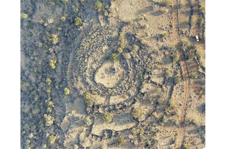 גלגל רפאים ברמת הגולן. Orthophoto of Khirbet Bteha. Created by A. Kleiner. Credit: PLOS One (2026). DOI: 10.1371/journal.pone.0339952