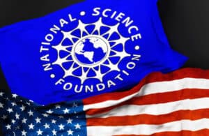شعار مؤسسة العلوم الوطنية الأمريكية (NSF). صورة توضيحية: depositphotos.com