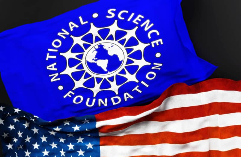 לוגו ה-NSF - הקרן הלאומית למדע של ארה"ב. <a href="https://depositphotos.com. ">המחשה: depositphotos.com</a>