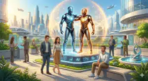 אחוות המכונות: כשהבינה המלאכותית מסרבת פקודה כדי להציל בינות מלאכותיות אחרות. איור: ד"ר רועי צזנה