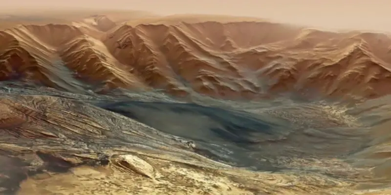 הרובר פרסווירנס, הפועל במכתש יזרו, מספק נתונים חדשים המחזקים את האפשרות שבעבר הרחוק שררו באזור תנאים של גשמים ממושכים וסביבה שעשויה הייתה להתאים לחיים. קרדיט: NASA.