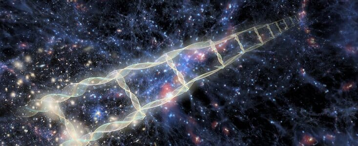 מתח האבל. איור: NSF Noir Lab