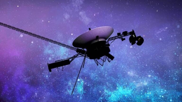 איור אמן של אחת מחלליות וויאג'ר. קרדיט: altech/NASA-JPL