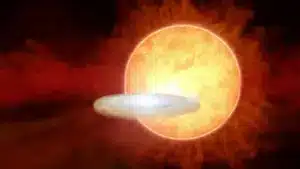 The recurring nova T Coronae Borealis may erupt and become a visible star. The star pair experiences an eruption once every eighty years. How the eruption occurs and how to observe it from Israel. Credit: NASA