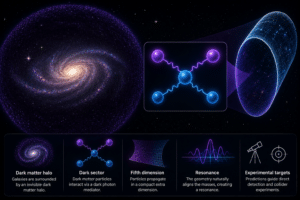 Hidden fifth dimension may create natural dark matter resonance