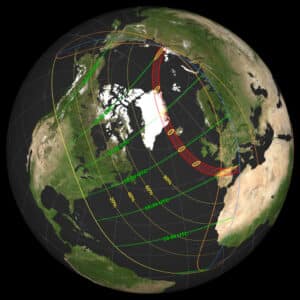 A total but brief solar eclipse in Europe: Only a narrow strip will experience total darkness