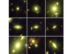 Faint stars obscured much of the mass of ancient galaxies