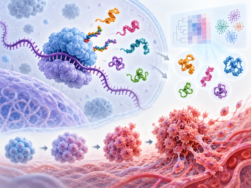 RNA שנחשב "לא מקודד" עשוי להסתיר מאות מיקרופפטידים הקשורים להתקדמות סרטן