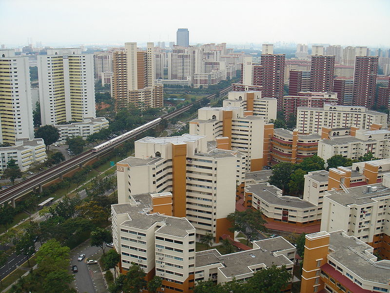 סביבה עירונית בסינגפור. מתוך ויקיפדיה